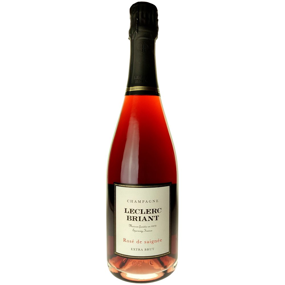 Champagne rosé de Saignée Champagne Leclerc Briant